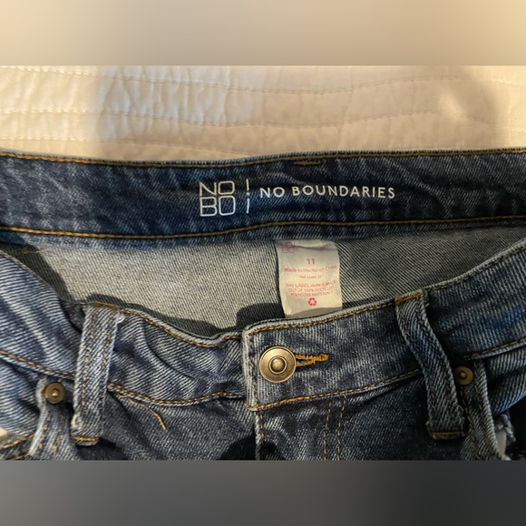 Straight High Rise Ripped Jeans - Picture 2 of 5